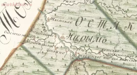 Карта Томской губернии 1821 года - screenshot_5598.webp