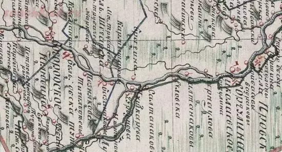 Карта Томского уезда Богородское комиссарство 1821 года - screenshot_5614.webp