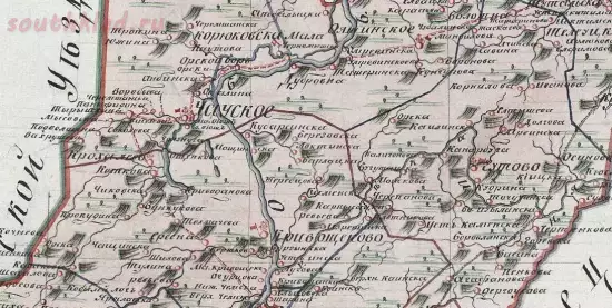 Карта Томского уезда Чауского и Бердского управительств 1821 года - screenshot_5618.webp