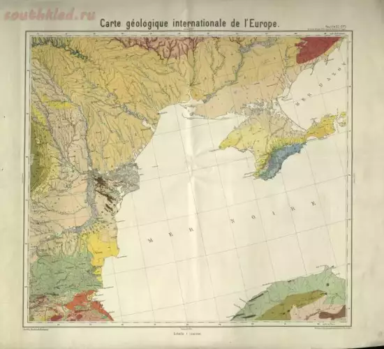 Геологическая карта зарубежной Европы 1905-1906 гг. - screenshot_5674.webp