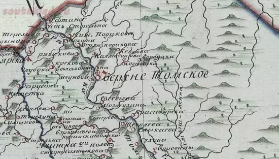Карта Кузнецкого уезда Касминского управительства 1821 года - screenshot_5829.webp