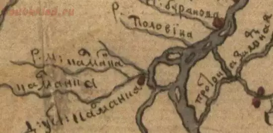 Ландкарта части Томской губернии 1750 года - screenshot_5923.webp