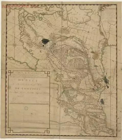 Карта Кавказа 1755 года. - screenshot_116.webp