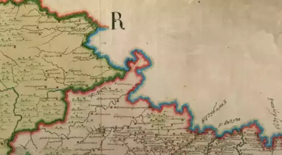 Карта Смоленской губернии 1802 года -  губерния.webp