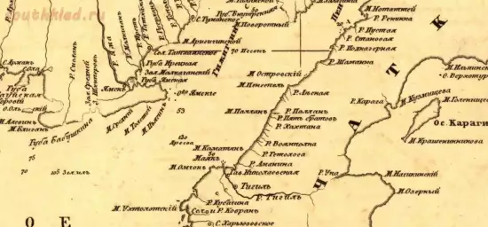 Карта Ледовитого Моря и Восточного Океана 1844 года - screenshot_200.webp
