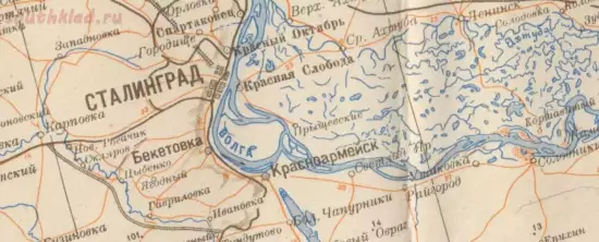 Карты Генерального Штаба Красной Армии 1:1000 000 - screenshot_221.webp