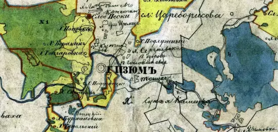 Карта Изюмского уезда Харьковской губернии - screenshot_223.webp