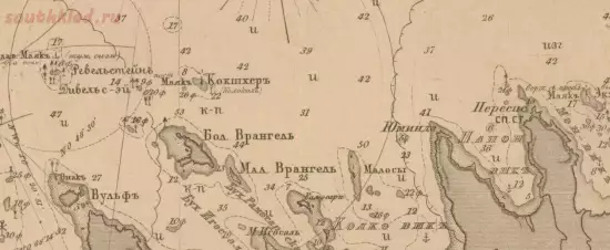 Генеральная карта залива Финскаго, от С. Петербурга до Дагэ 1860 года - screenshot_228.webp