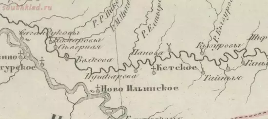 Генеральная карта Западной Сибири с Киргизскою степью 1848 год - screenshot_230.webp