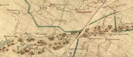 Подробная карта Барнаульского округа Томской губернии 1835 года - screenshot_335.webp