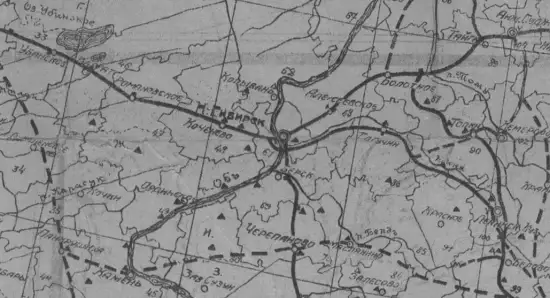 Схематическая карта административных районов Западно-Сибирского края 1932 года - screenshot_355.webp