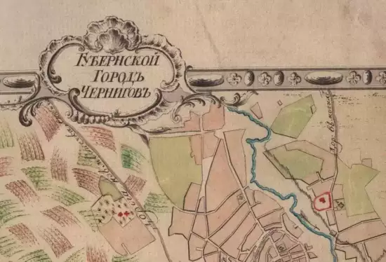 Карта Черниговской губернии 1780 года - chernigov3.webp