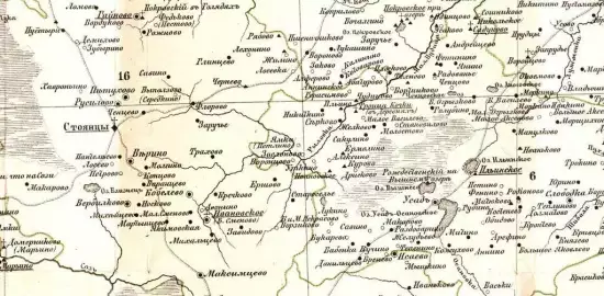 Карта Корчевского уезда Тверской губернии 1892 год - screenshot_480.webp