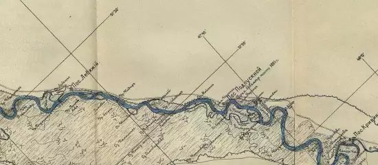 Карта реки Иртыша между г. Семипалатинском и Черноярской пристанью 1885 года - screenshot_497.webp