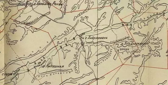 Карта Бийской Волости Бийского уезда 1900 года, 4 версты - screenshot_501.webp