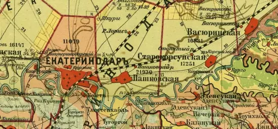 Карта Кубанской области 1902 год - screenshot_542.webp