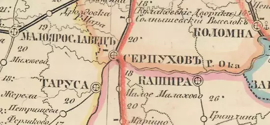 Почтовая карта Российской Империи 1852 года - screenshot_564.webp