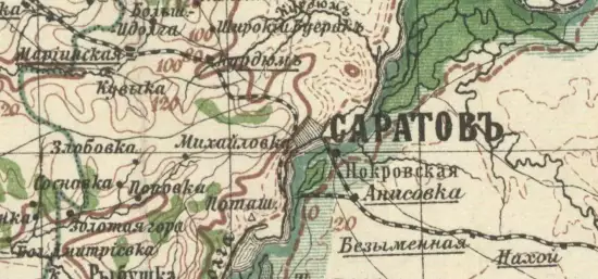 Карта Саратовской губернии XIX века - screenshot_568.webp