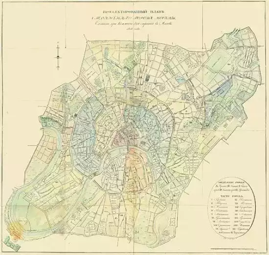 Карты и планы Москвы - 1818_moscow-cheliev.webp