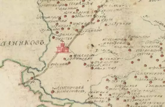 Карта Кадниковской округи 1784 года - screenshot_707.webp