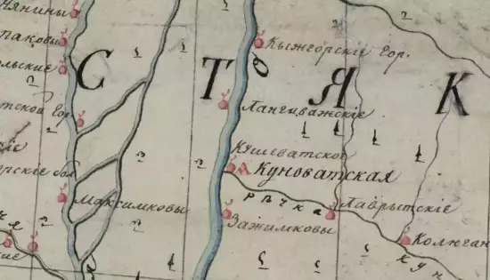 Карта Березовского округа Тобольской губернии 1809 года - screenshot_861.webp