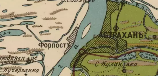 План дельты реки Волги 1914 года - screenshot_932.webp