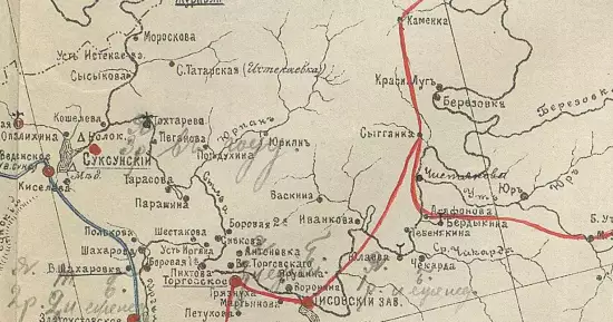 Карта Красноуфимского уезда Пермской губернии 1916 года - screenshot_1019.webp