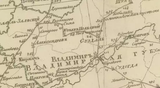 Почтовая карта Российской Империи 1829 года - screenshot_1029.webp
