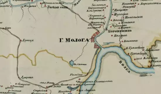 Карта Мологского уезда Ярославской губернии 1798 года - screenshot_1361.webp