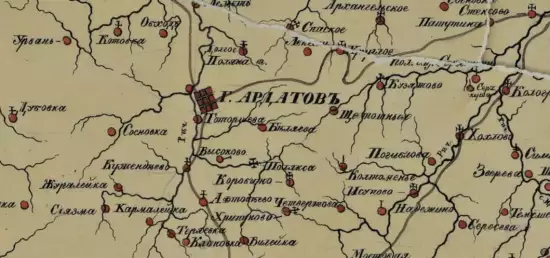 Карта Нижегородской губернии 1800 года - screenshot_1417.webp