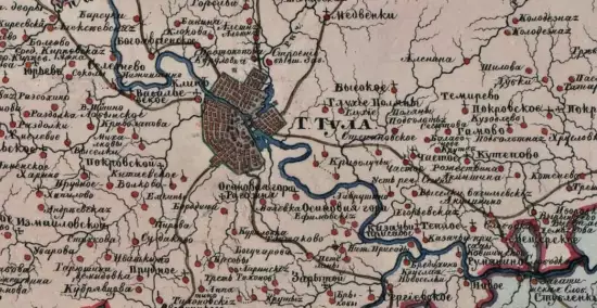 Карта Тульской губернии 1833 год - screenshot_77.webp