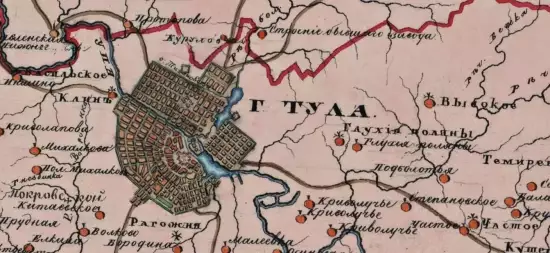 Карта Тульского уезда Тульской губернии 1833 год - screenshot_79.webp