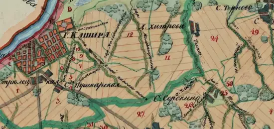Генеральный план Каширского уезда Тульской губернии 1833 год - screenshot_91.webp
