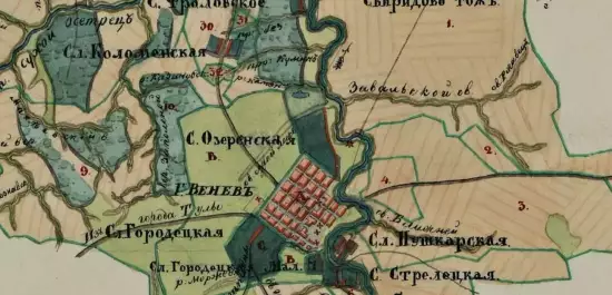 Генеральный план Веневского уезда Тульской губернии 1833 год - screenshot_96.webp