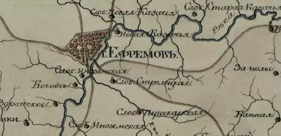 Карта Ефремовского уезда Тульской губернии 1833 год - screenshot_111.webp