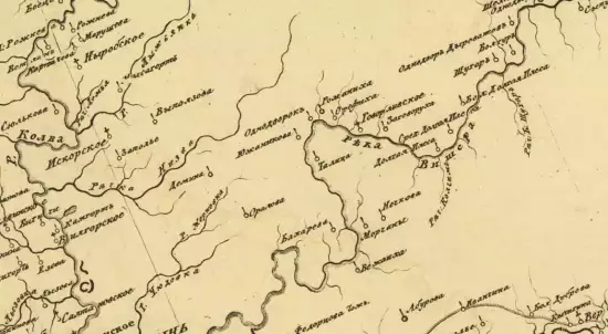 Подробная карта Российской Империи и близлежащих заграничных владений 1801-1804 гг. - screenshot_276.webp