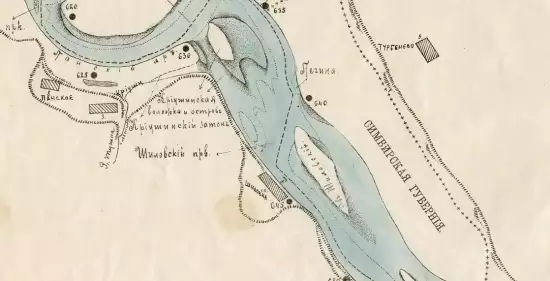 Карта межевого фарватера реки Волги 1904 года - screenshot_298.webp