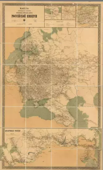 Карта пароходных сообщении железных и почтовых дорог Российской Империи 1907 год - screenshot_302.webp