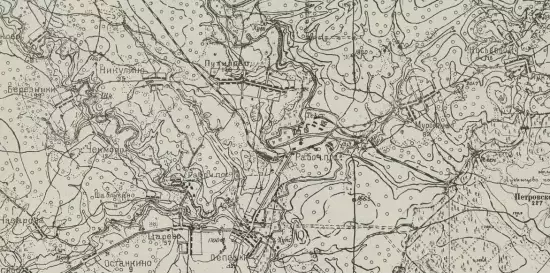 Топографическая карта Московской губернии 1920-е гг. - screenshot_322.webp