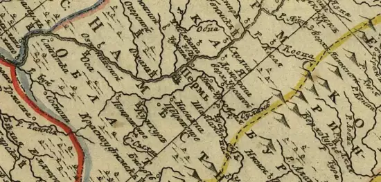 Новая карта Российской Империи, разделенная на наместничества 1786 года - screenshot_494.webp