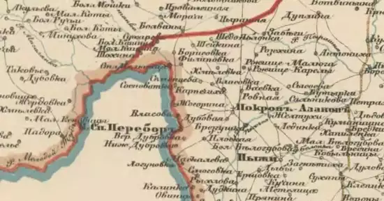 Карта Тверской губернии 1853 года - screenshot_515.webp