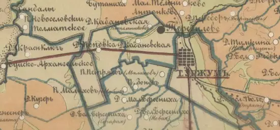 Почвенная карта Уржумского уезда Вятской губернии 1885 год - screenshot_530.webp
