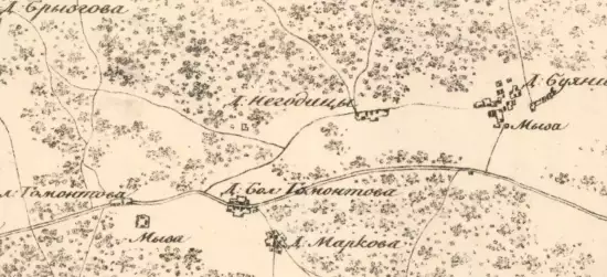 Дорожная карта маршрута от С.Петербурга до Риги 1820 года - screenshot_573.webp