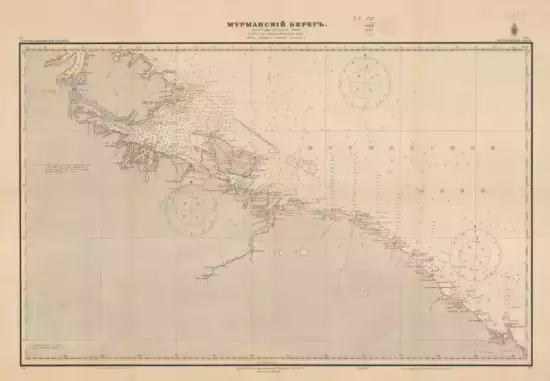 Карта Мурманского берега 1855 года -  Мурманского берега 1855 года (2).webp