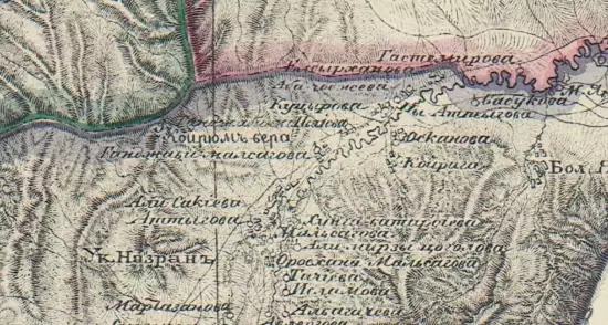 Подробная карта Кавказского края 1838 года - screenshot_698.webp