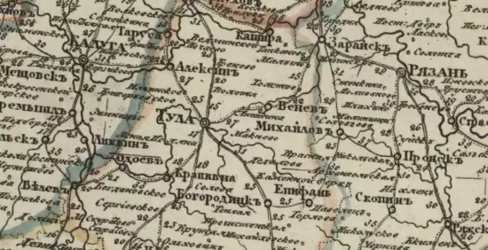 Генеральная карта Российской империи с соседственными землями 1818 года - screenshot_719.webp