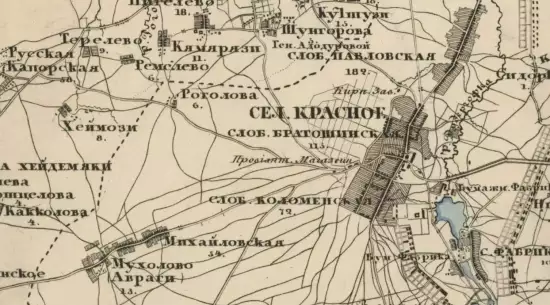 Семитопографическая карта окрестности Санкт-Петербурга 1840 года - screenshot_809.webp