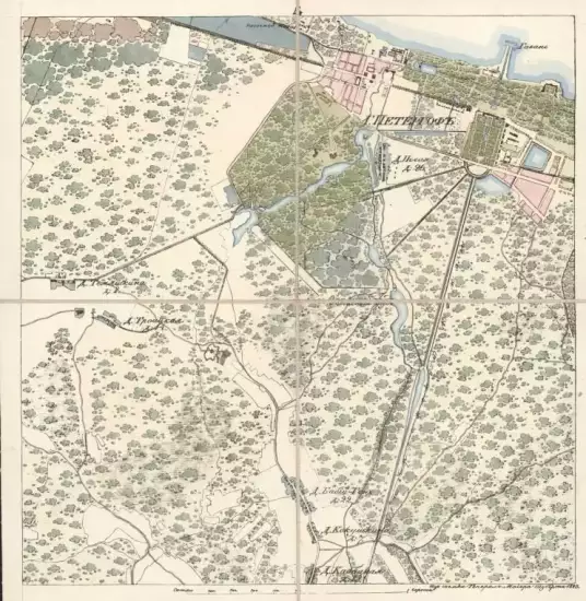 Топографическая карта пространства от г. Ораниенбаума до Красного Села 1827 года - screenshot_810.webp
