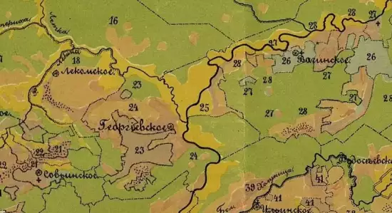 Почвенная карта Слободского уезда Вятской губернии 1897 года - screenshot_819.webp