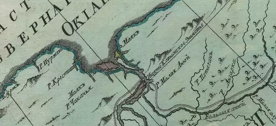 Карта Камчатки и Приморья из атласа 1745 года - screenshot_846.webp